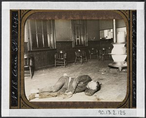 Police Station Lodgers 19. The Single Typhus Lodger in Eldridge Street